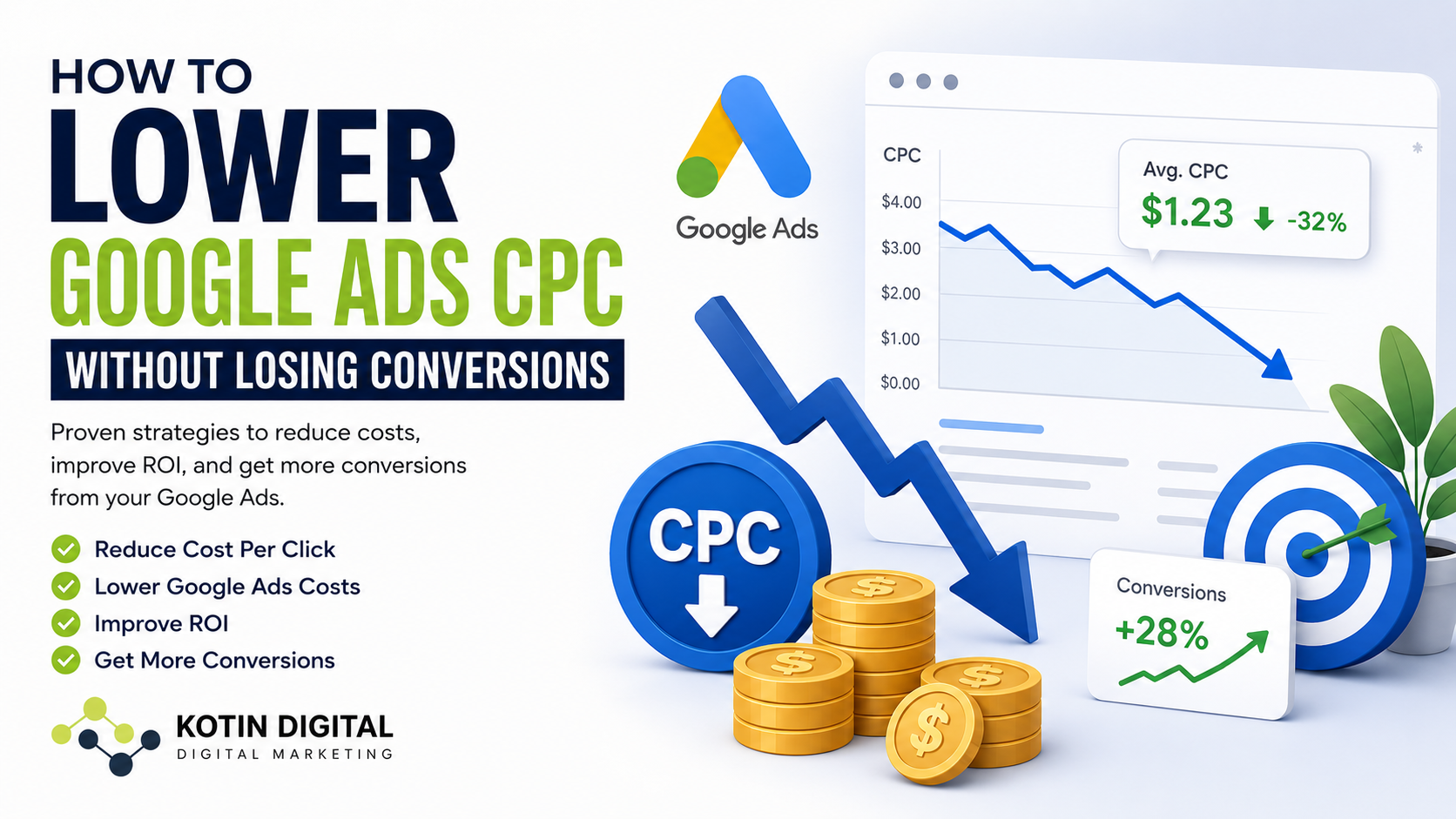 How to Lower Google Ads CPC Without Losing Conversions